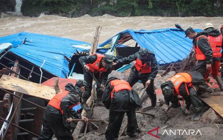 Longsor di Fujian China Tewaskan Delapan Warga