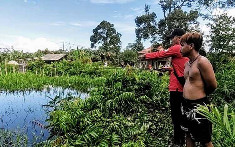 Jerat Buaya di Desa Telaga Baru Dilepas, Ini Alasannya
