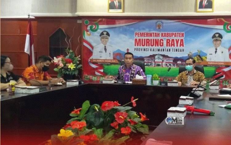 Sekda Murung Raya Pimpin Rapat Program Pemda dan Polda Kalteng Dalam Peningkatan SDM
