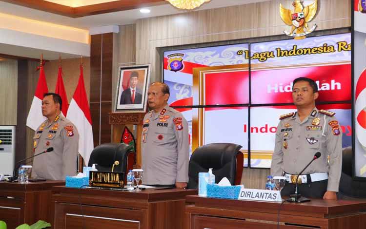 Ditlantas Polda Kalteng Luncurkan Aplikasi Analisis Kinerja Personel