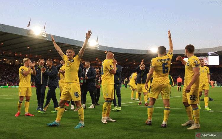 Kalahkan Skotlandia 3-1, Ukraina Selangkah Lagi ke Piala Dunia 2022