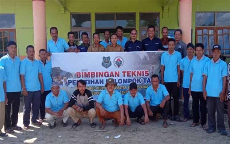 Camat Kapuas Kuala Apresiasi Bimtek Pertanian di Desa Wargo Mulyo