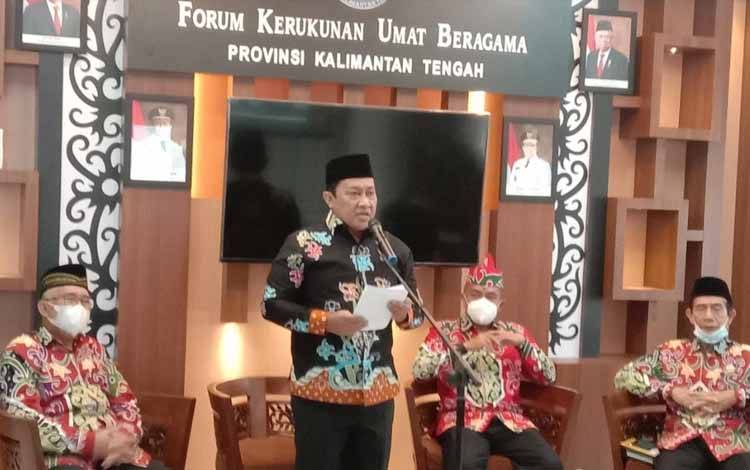 Wagub Kalteng Harap FKUB Terus Berkontribusi Jaga Kerukunan