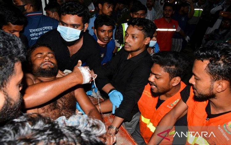 16 Tewas 150 Luka-luka Pada Insiden Kebakaran Depot Peti Kemas