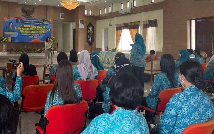 Pemkab Murung Raya Gelar Pelatihan Pemanfaatan Bahan Pangan Lokal untuk Atasi Stunting