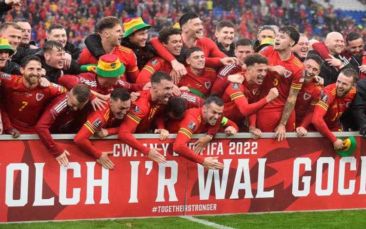 Wales Akhiri Impian Ukraina dan Penantian 64 Tahun Piala Dunia