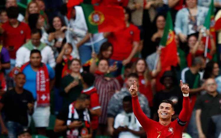 Brace Ronaldo Bawa Portugal Menang Besar atas Swiss