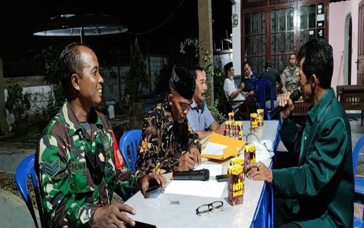 Anggota Kodim Palangka Raya Terpilih Jadi Ketua RT