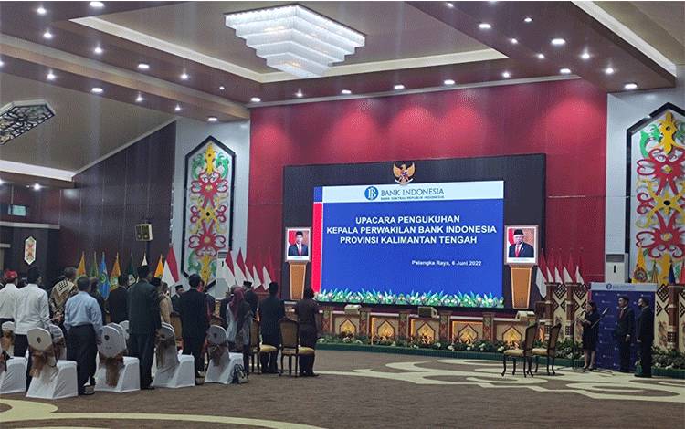 Yura Adalin Djalins Resmi Jabat Kepala Perwakilan BI Kalteng