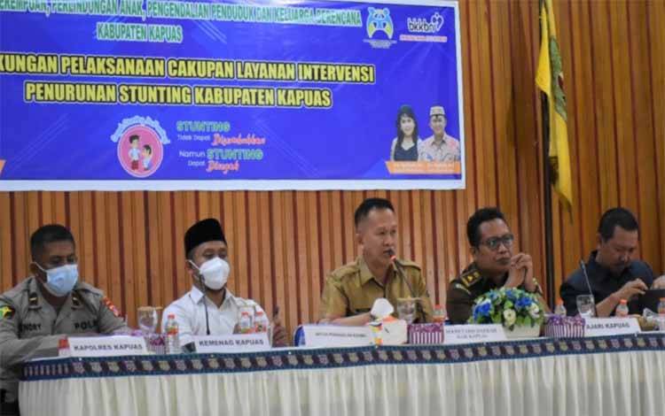 Sekda Kapuas Tekankan Sejumlah Poin Ini Dalam Pelaksanaan Intervensi Penurunan Stunting