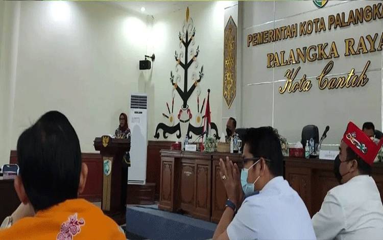 Sekda Palangka Raya Pimpin Rapat Implementasi P3DN