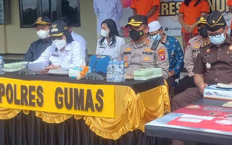 Masyarakat Gumas Diminta Tidak Takut Laporkan Kasus Narkotika karena Kapolres Jamin Keamanannya