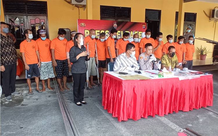 Ternyata Salah Satu Tersangka Aksi Pencurian Sawit Oknum ASN