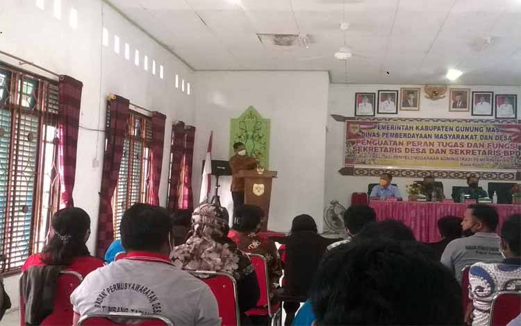 Ini Tujuan Digelarnya Fasilitasi Penyelenggaraan Administrasi Pemerintahan Desa