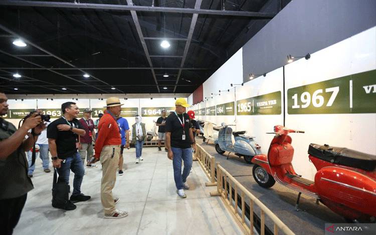 Museum Vespa Ajak Pengunjung Arungi Masa dengan Koleksi Ikonis