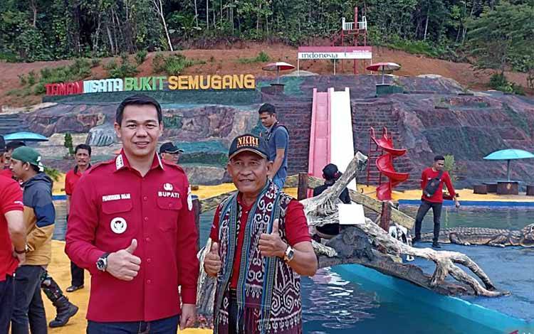 Bukit Semugang di Perbatasan RI-Malaysia Tarik Turis Mancanegara