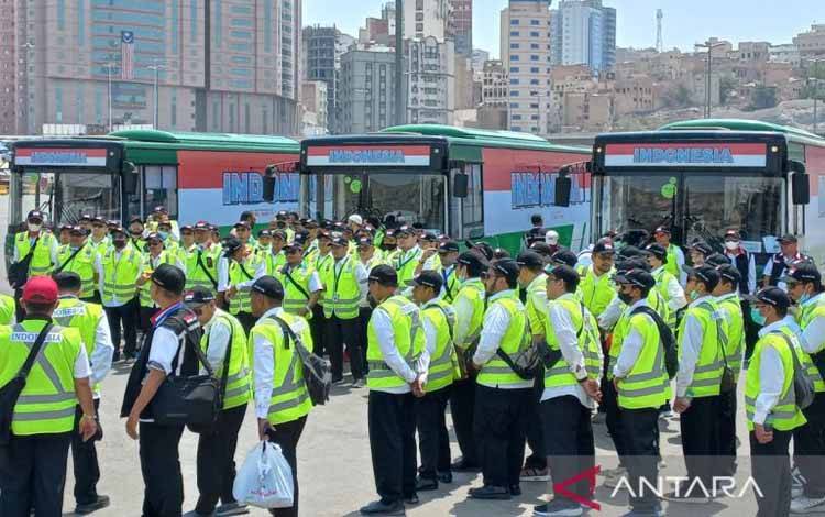 Bus Shalawat Layani 5 Rute ke Masjidil Haram