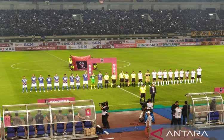 Laga Persib vs Bali United Diawali Mengheningkan Cipta untuk Eril