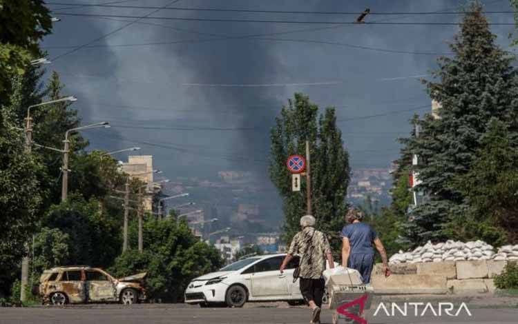 Rusia Klaim Hancurkan Depot Senjata Barat di Ukraina