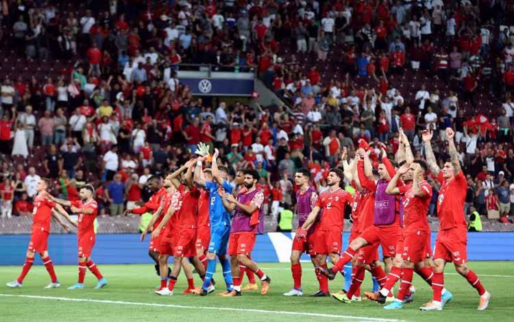Swiss Raih Kemenangan Pertama Seusai Bekuk Portugal 1-0