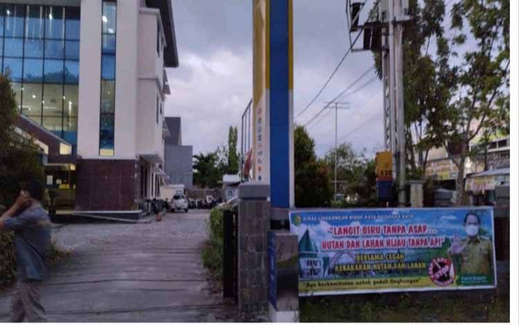 Dinas Lingkungan Hidup Palangka Raya Pasang Imbauan Cegah Karhutla di 40 Lokasi