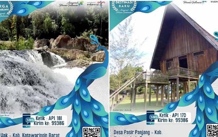 Dua Destinasi Wisata Kobar Masuk Nominasi Kategori Wisata Baru dan Surga Tersembunyi