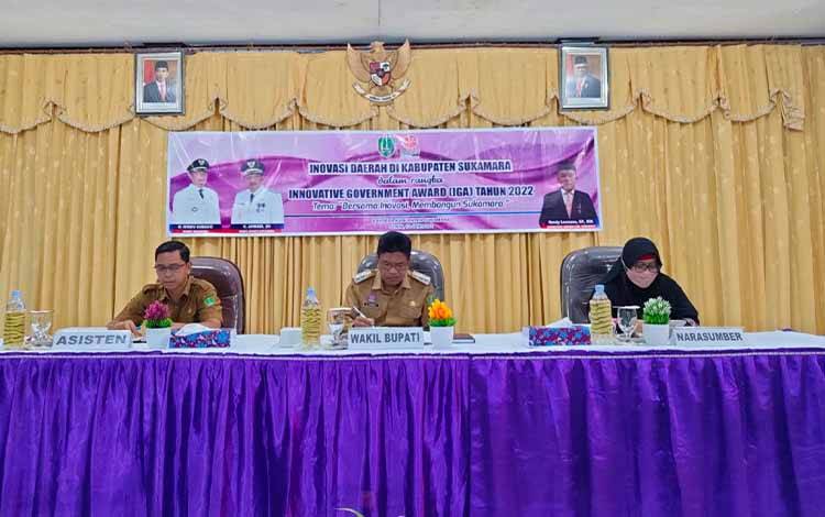 Pemkab Sukama Komitmen Membangun Budaya Inovasi?