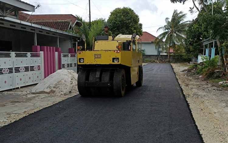 Gunakan Dana PEN, PUPR Palangka Raya Tuntaskan 50 Proyek Jalan