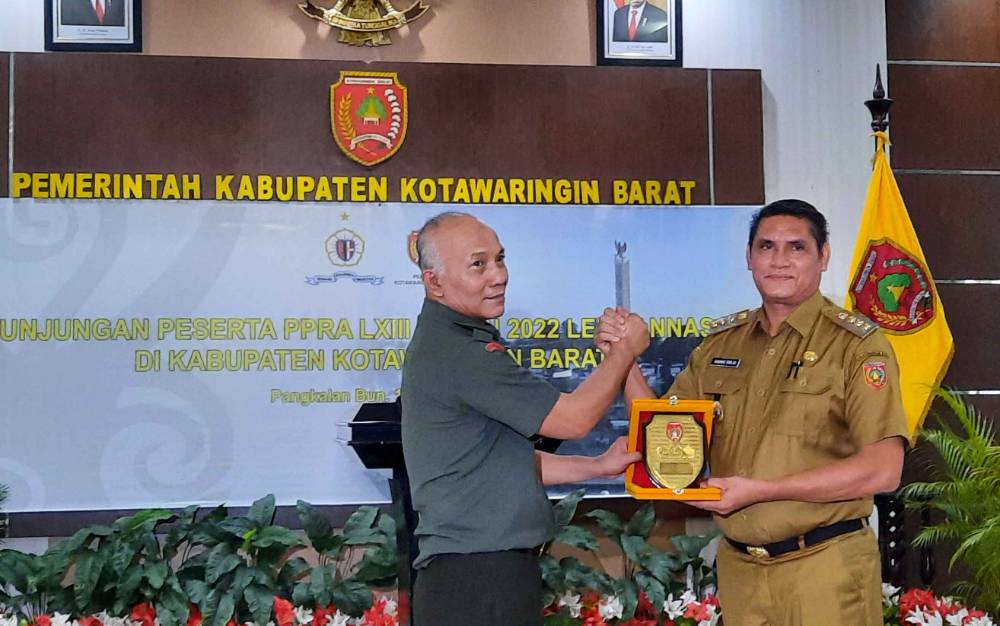Dapat Kunjungan Lemhanas, Pj Bupati Kobar Harapkan Bisa Memberikan Arah untuk Kemajuan Daerah
