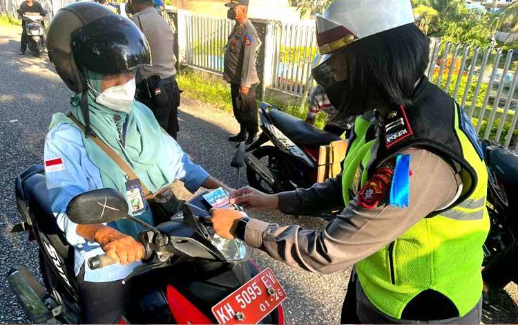 Hari Pertama Operasi Patuh Telabang 2022 Terjaring 41 Pelanggar di Barito Utara