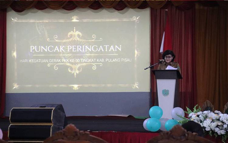 Bupati Pulang Pisau Minta TP - PKK Fokus Jalankan Program