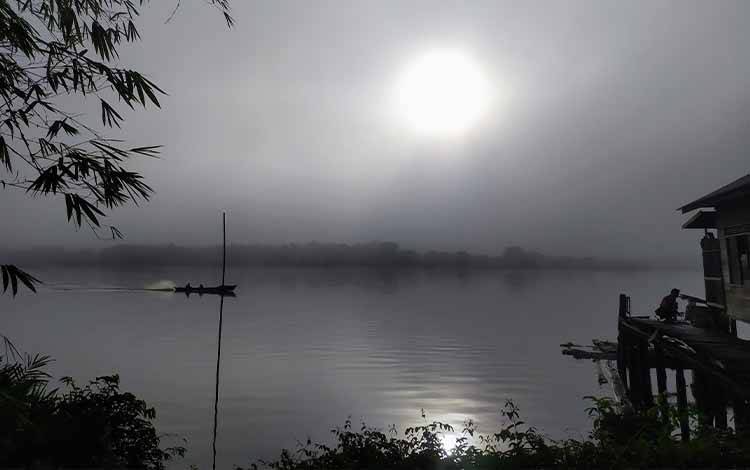 Kota Sampit Cenderung Berembun saat Pagi Hari