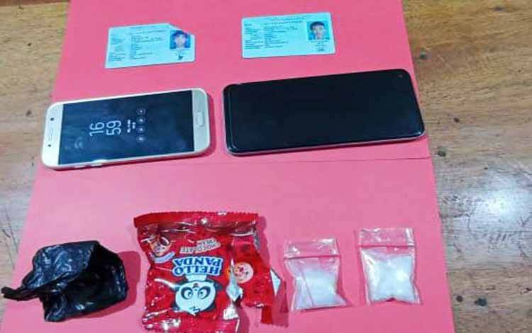 2 Warga Rindang Banua Diringkus Polisi, 9,85 Gram Sabu Disita