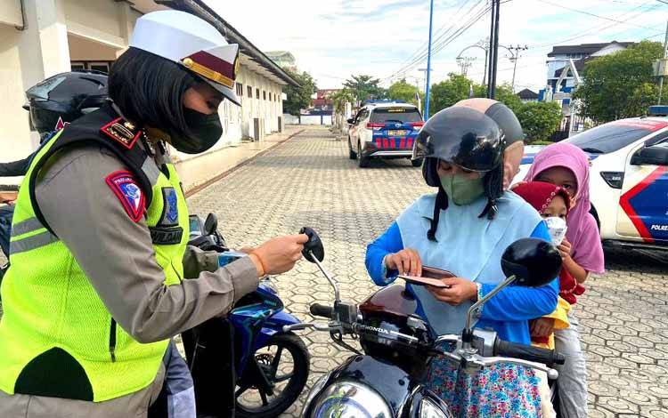 Hari Kedua Operasi Patuh Talabang Jaring 10 Pelanggar dan 15 Teguran