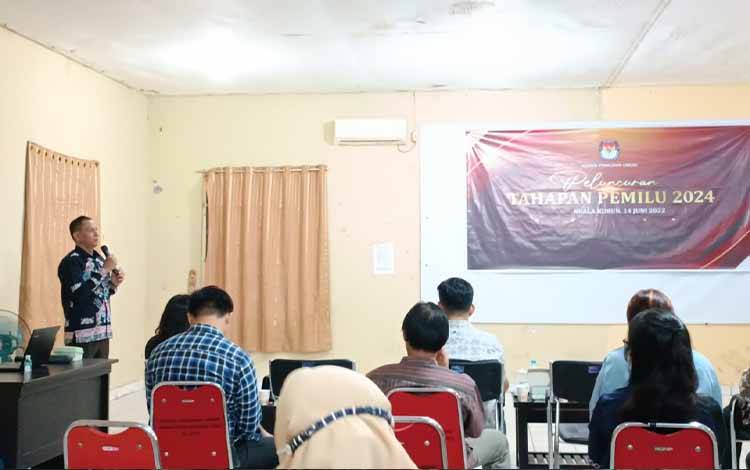 KPU Gumas Siap Buka Konsultasi dan Diskusi Bagi Partai Politik