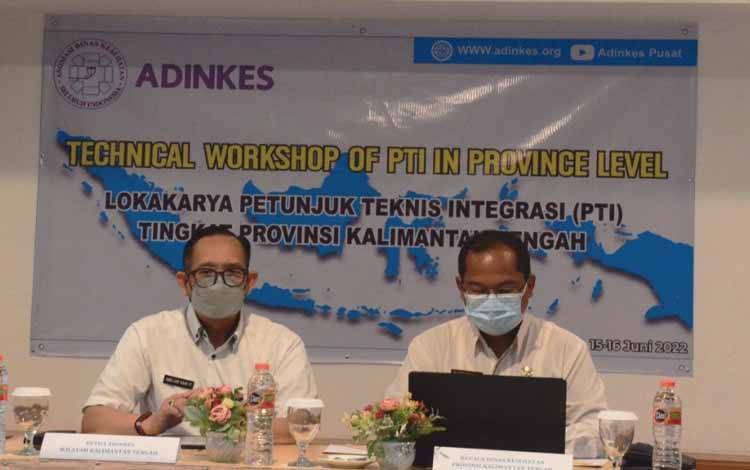 Kadinkes Kalteng: PTI ATM Penting untuk Jabarkan Skala Prioritas Eliminasi