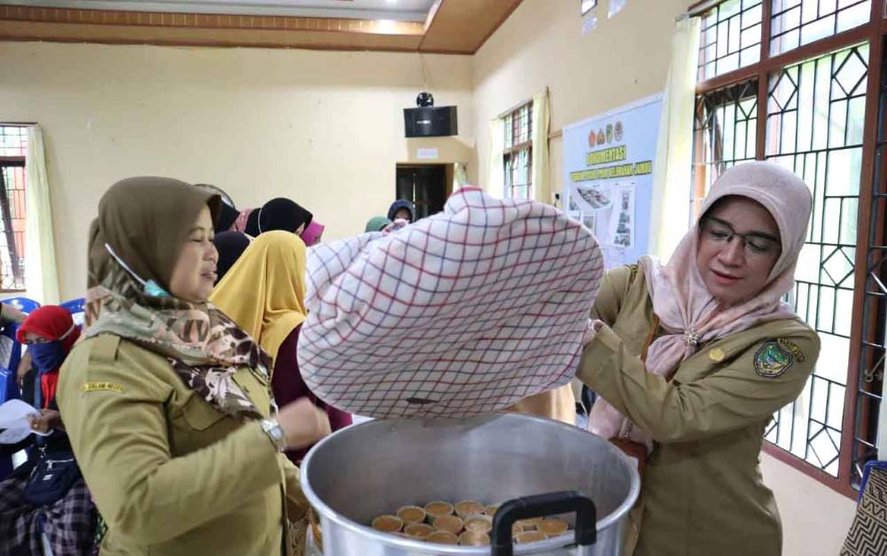 Kodim 1013 Muara Teweh Gelar Komsos Kepada Pelaku UMKM