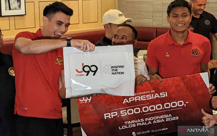 Timnas Dapat Bonus Rp 2 Miliar karena Lolos Piala Asia 2023