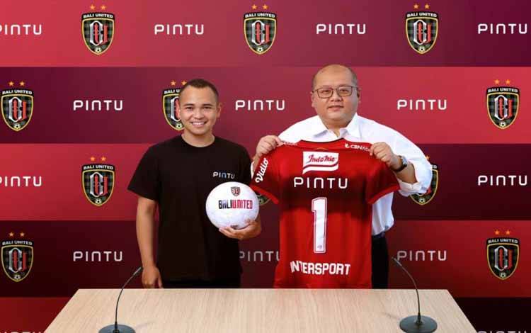PINTU Sponsori Bali United untuk Liga 1 2022/2023