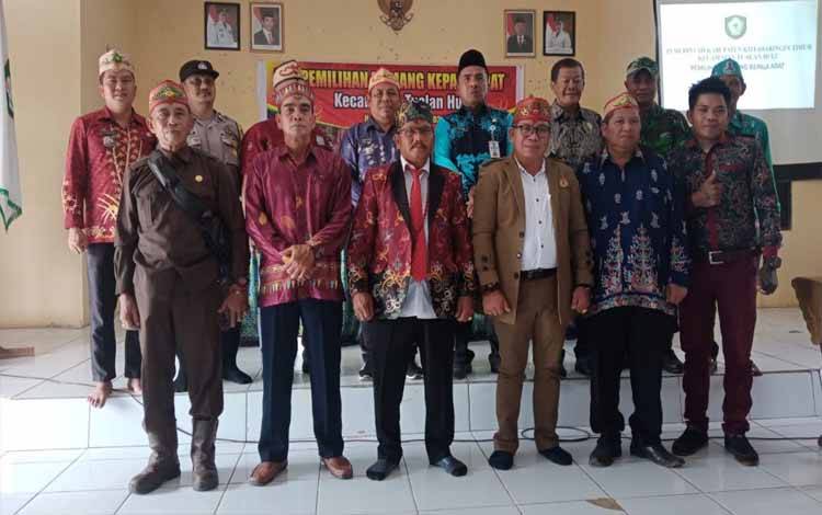 Leger T Kunum Terpilih jadi Damang Tualan Hulu