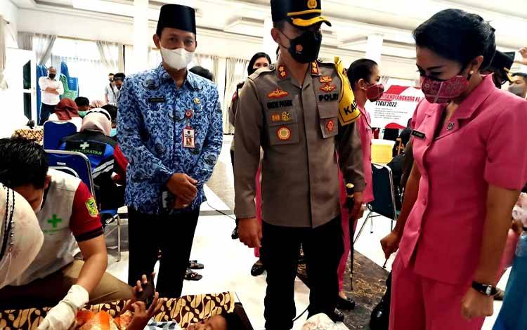 Bakti Kesehatan Digelar Sambut Hari Jadi Kabupaten Barito Utara dan Bhayangkara