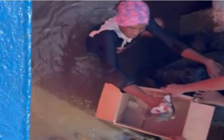 Jasad Bayi Diduga Baru Lahir Ditemukan Mengapung di Sungai Mentaya