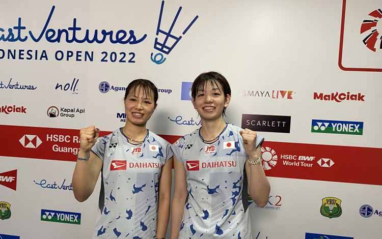 Jepang Lanjutkan Dominasi Ganda Putri di Indonesia Open