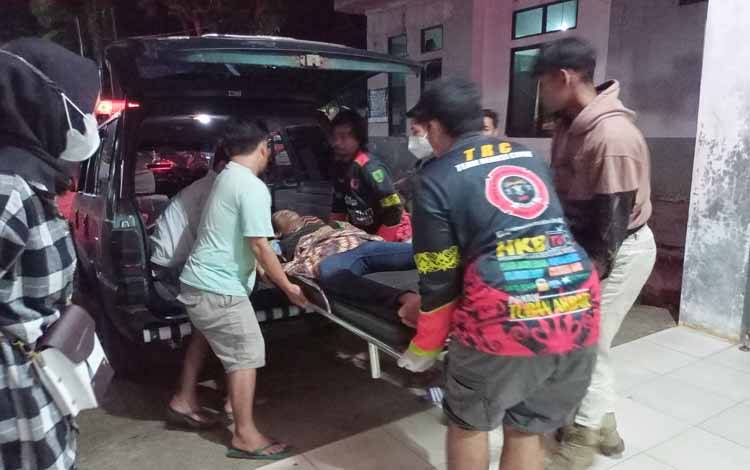 Peserta Touring Asal Buntok Kecalakaan di Desa Kandris