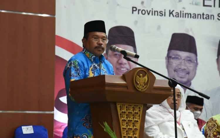 Nuryakin Minta Jemaah Calon Haji Selipkan Doa untuk Keamanan Kalteng