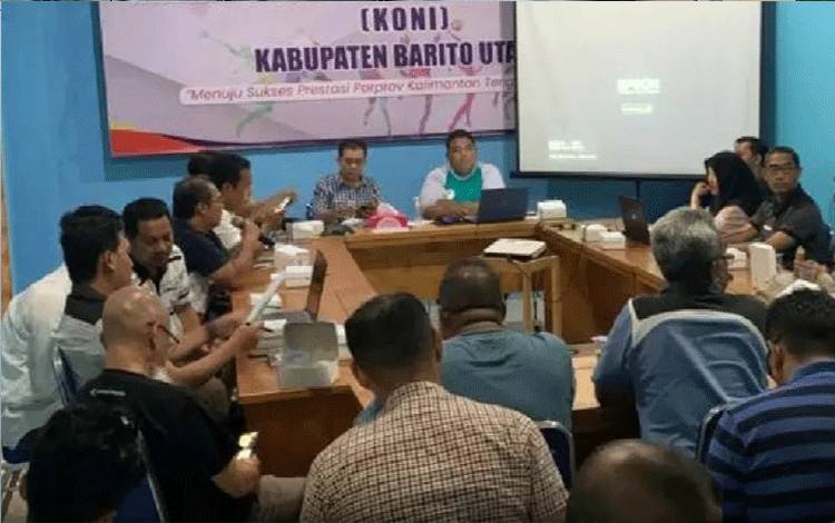 KONI Mantapkan Porkab Barito Utara