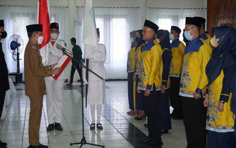 Wali Kota Palangka Raya Lantik PHBI Masa Bakti 2022-2025