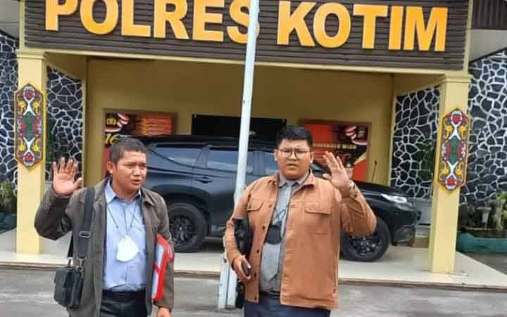 Dilaporkan Istrinya, Kerabat Pejabat di Kementerian Ditahan di Polres Kotim