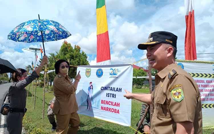 Bupati Gunung Mas Ajak Masyarakat Laporkan Pengguna dan Pengedar Narkoba