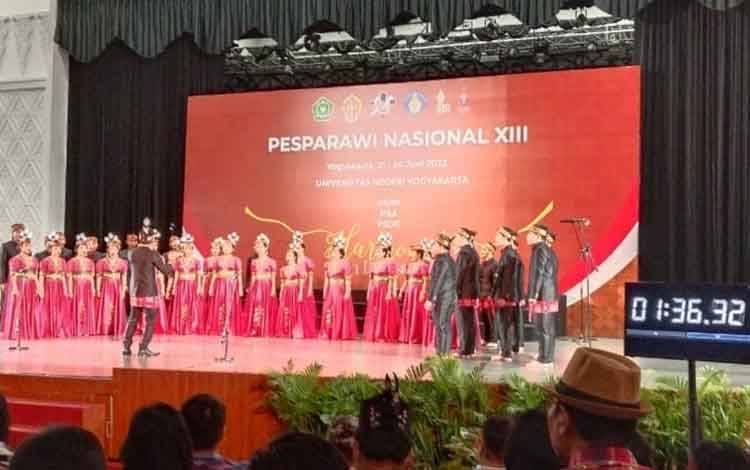 Kontingen Kalteng Tampil Memukau di Pesparawi Nasional